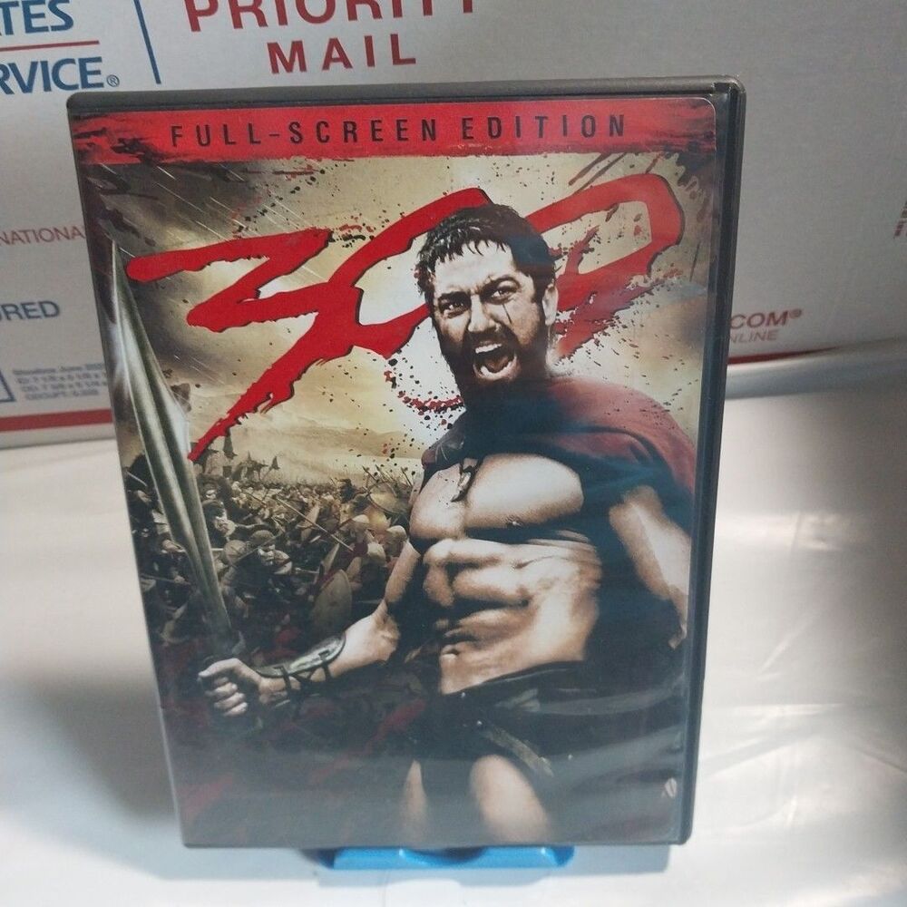 300 DVD 2007 Zack Snyder Gerard Butler Lena Headey David Wenham Domic West